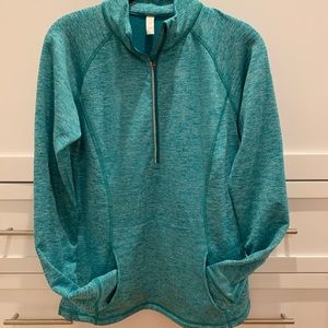 Lucy Womens workout 3/4 zip pullover